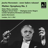 MAHLER, G.: Symphony No. 3 / BRAHMS, J.: Piano Concerto No. 1 (Arrau, Horenstein) (1961, 1962)