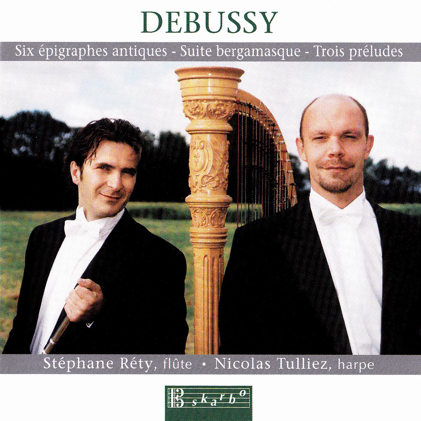 6 Epigraphes antiques (arr. S. Rety and N. Tulliez for flute and harp):I. Pour evoquer Pan, dieu du vent d'ete