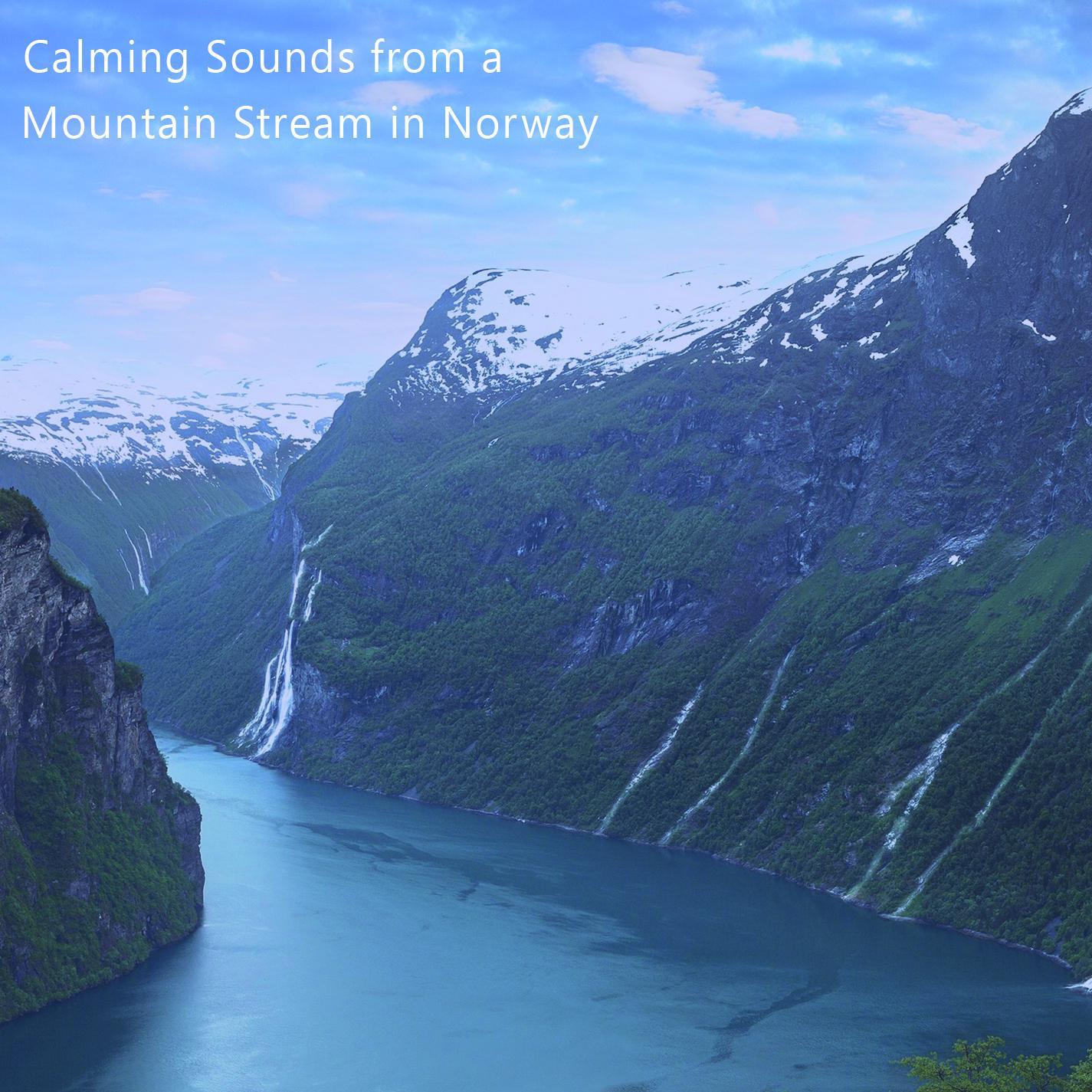 Ambient Nature Project - Calming Sounds from a Mountain Stream in Norway