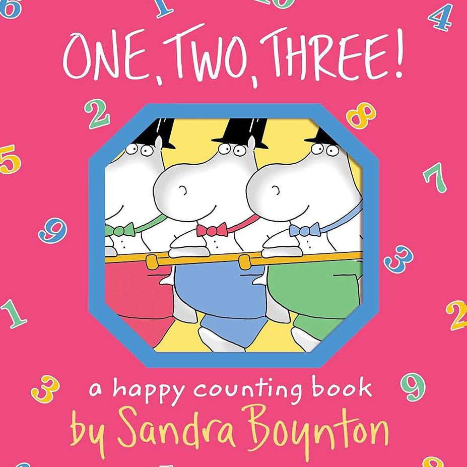 One, Two, Three!一本欢乐的数数书（Sandra Boynton英文绘本）