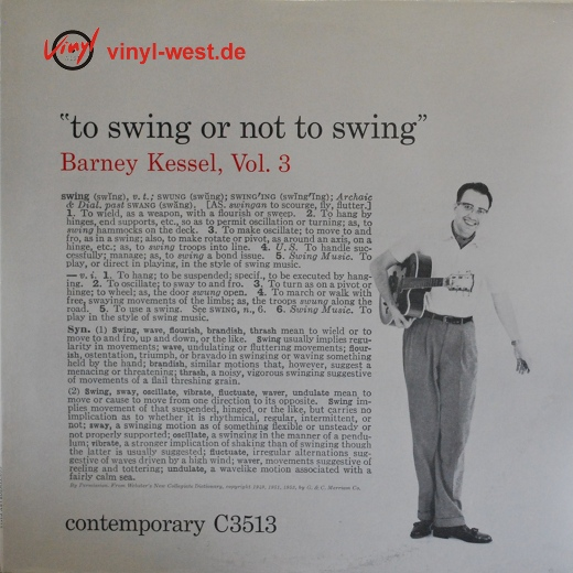 Barney Kessel, Vol. 3: To Swing or Not to Swing