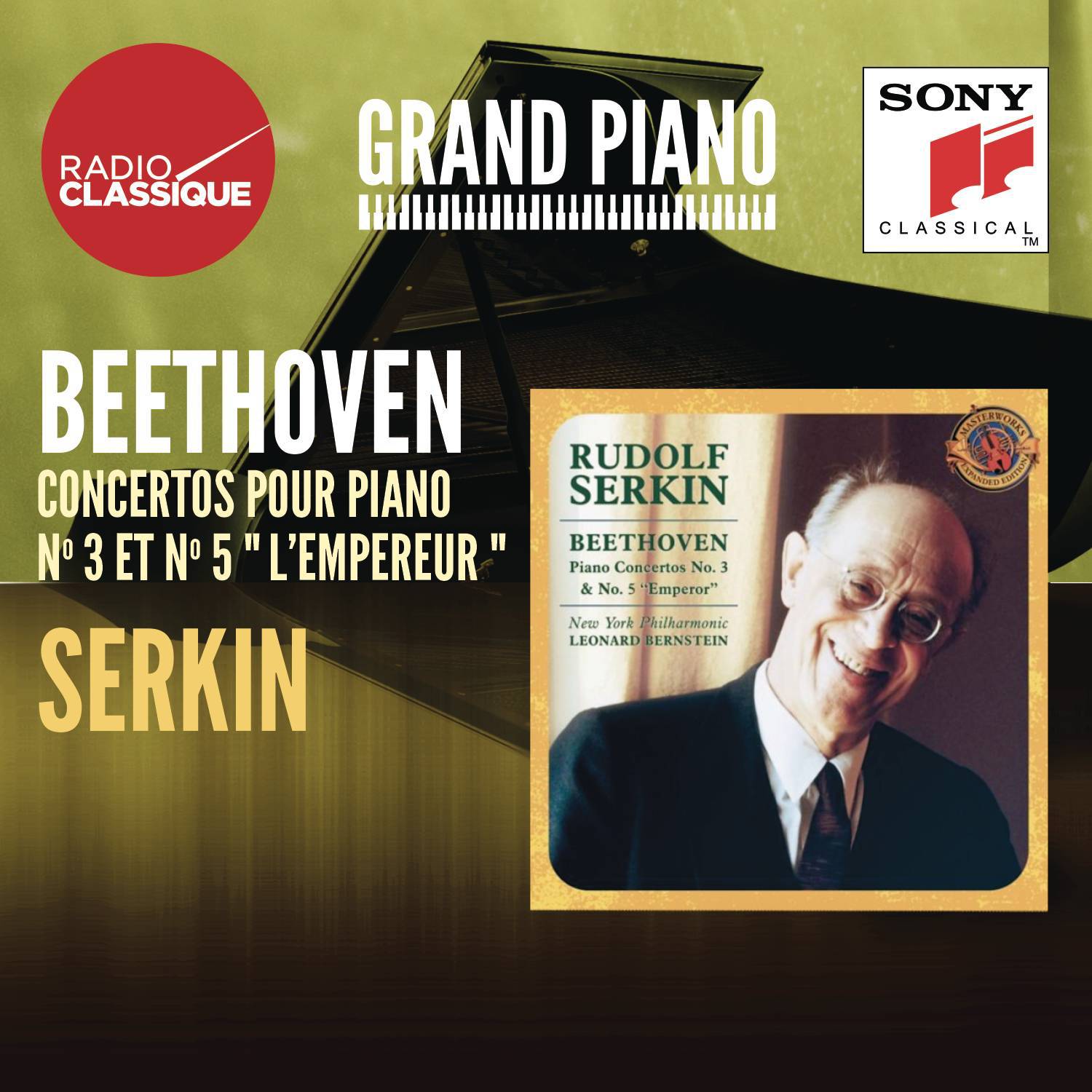 Beethoven: Concertos 3 & 5 - Serkin专辑