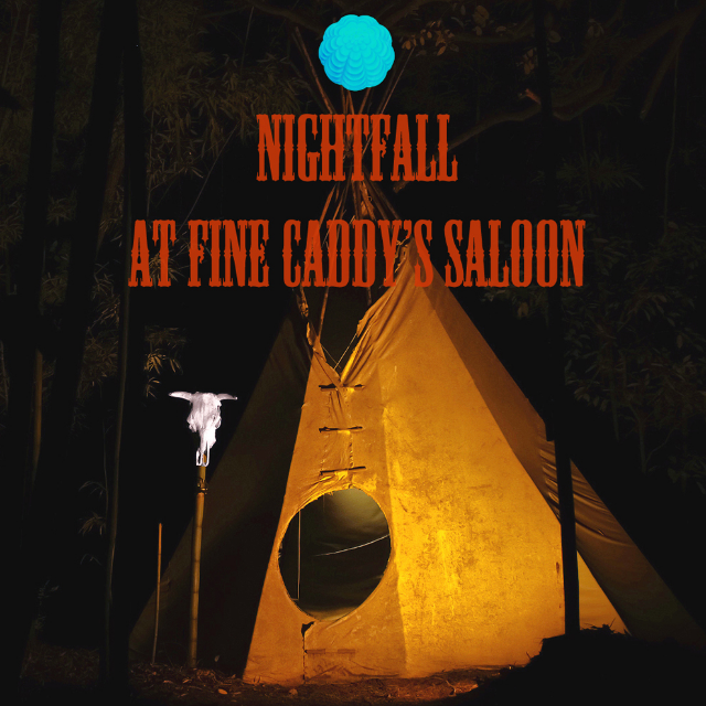 Nightfall at Fine Caddy's Saloon