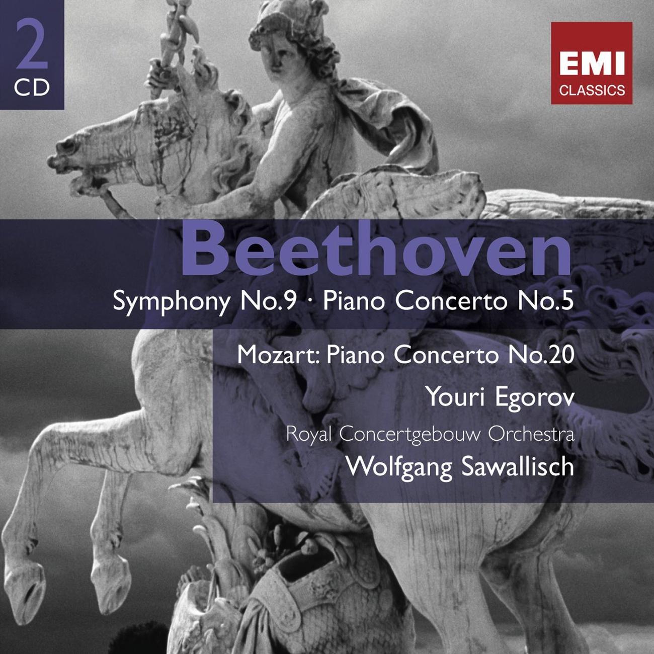 Beethoven: Symphony No. 9, Piano Concerto No. 5 - Mozart: Piano Concerto No. 20
