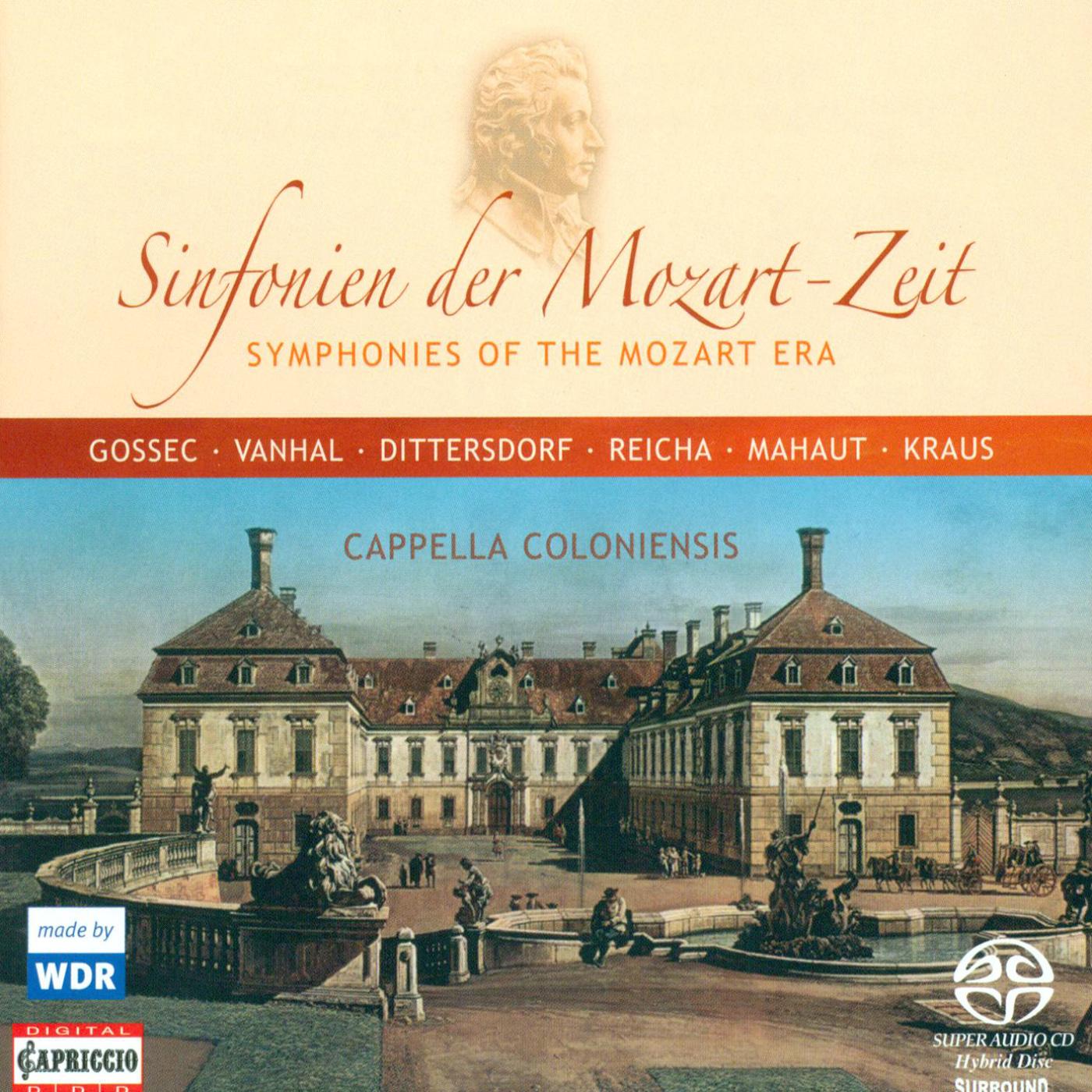 MOZART ERA (Symphonies of Mozart's Time) - GOSSEC, F.-J. / BACH, J.C. / VANHAL, J.B. / DITTERSDORF, C.D. von (Cappella Coloniensis, Linde)