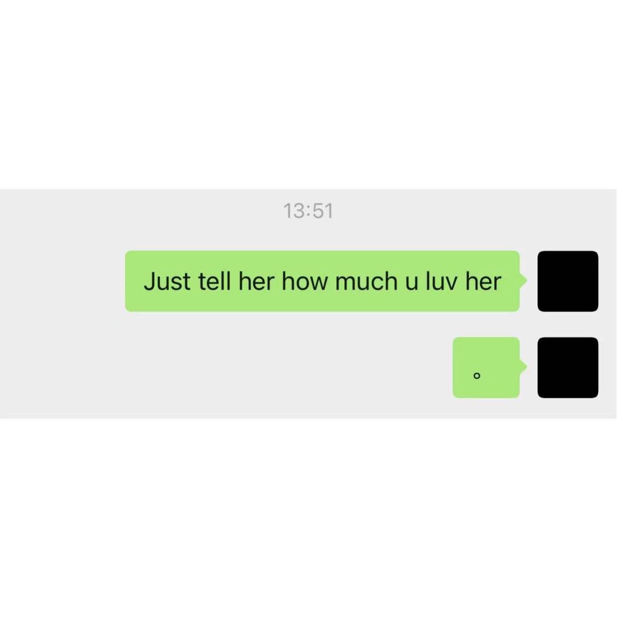 Tell her
