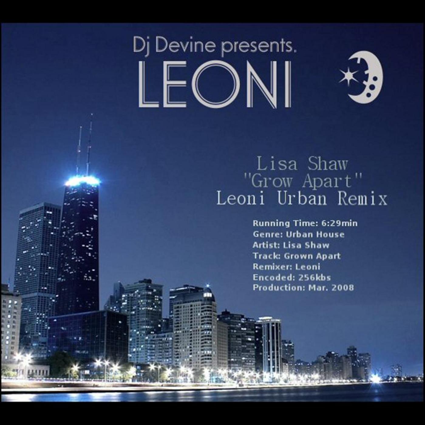 Grown Apart (Leoni Urban Remix) *COVER*