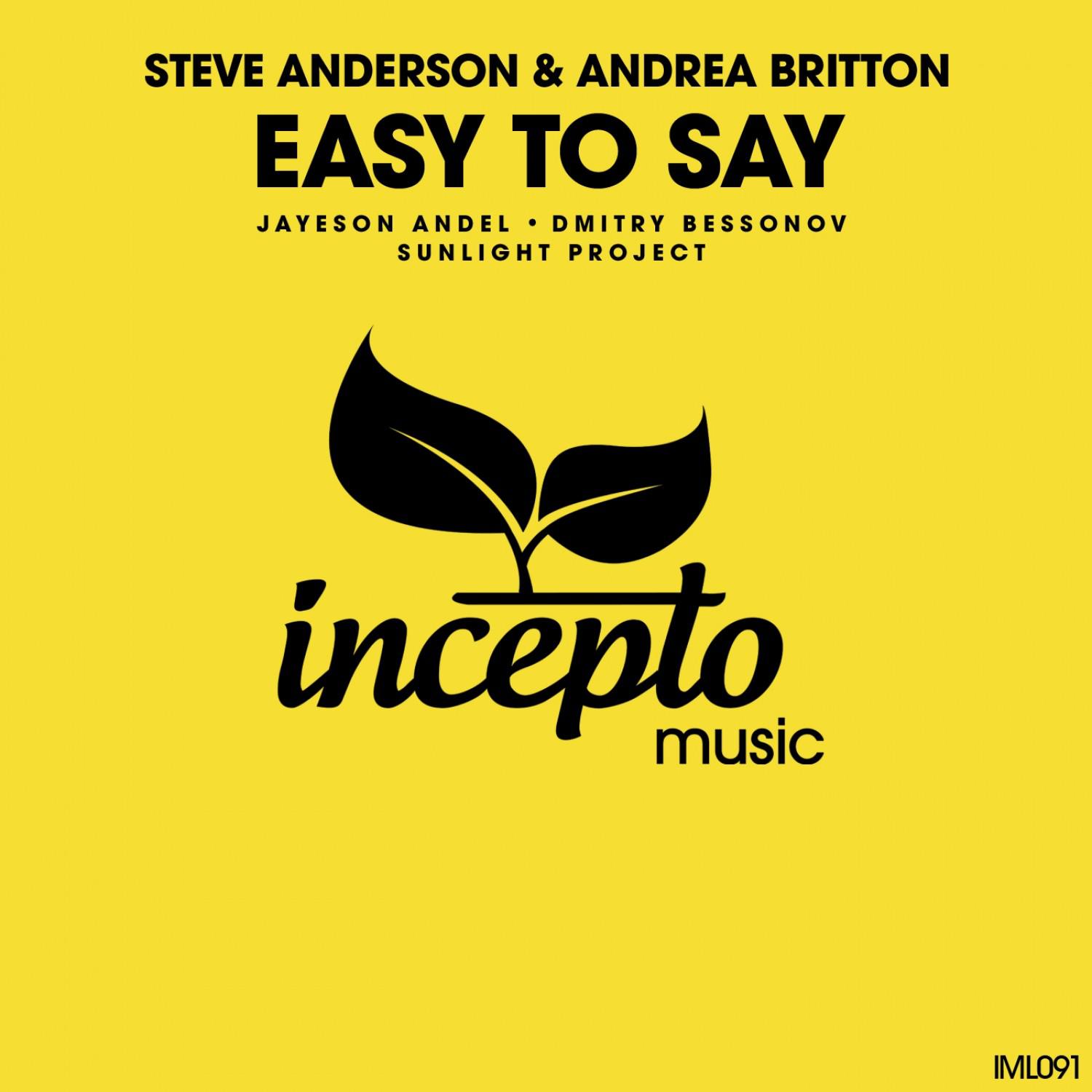 Andrea Britton - Easy to Say (Dmitry Bessonov Remix)