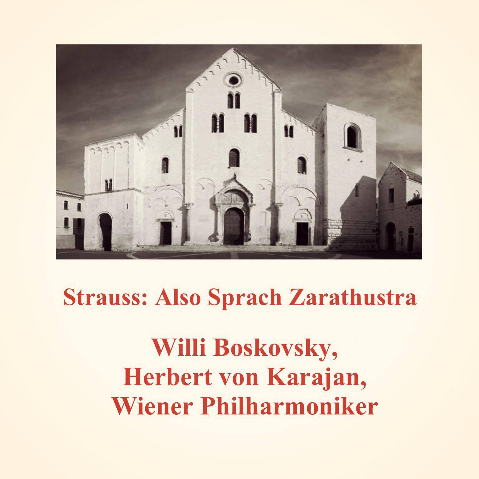 Strauss: Also Sprach Zarathustra