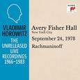 Vladimir Horowitz in Recital at Avery Fischer Hall, New York City, September 24, 1978