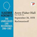 Vladimir Horowitz in Recital at Avery Fischer Hall, New York City, September 24, 1978专辑