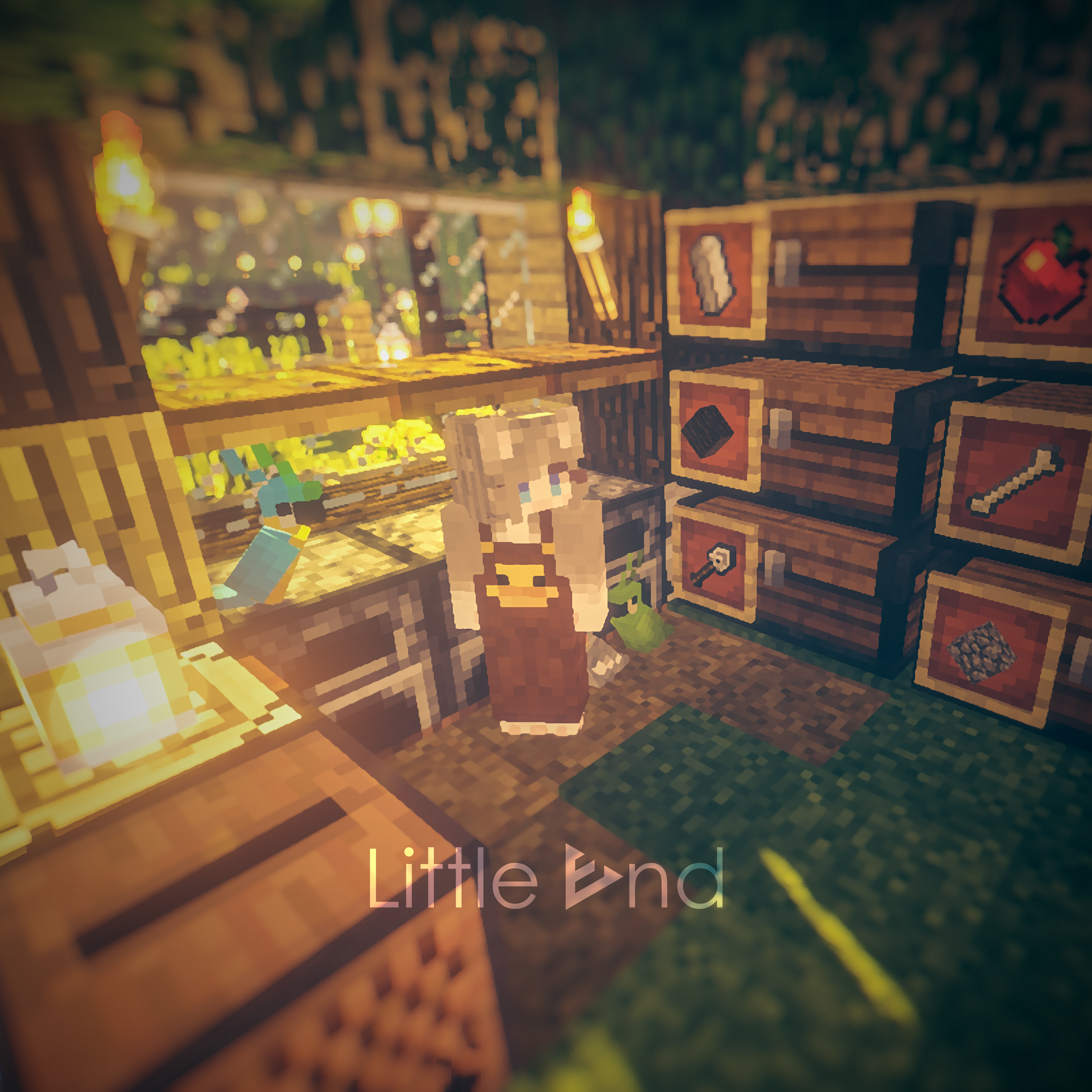 Rain travel in the MineCraft