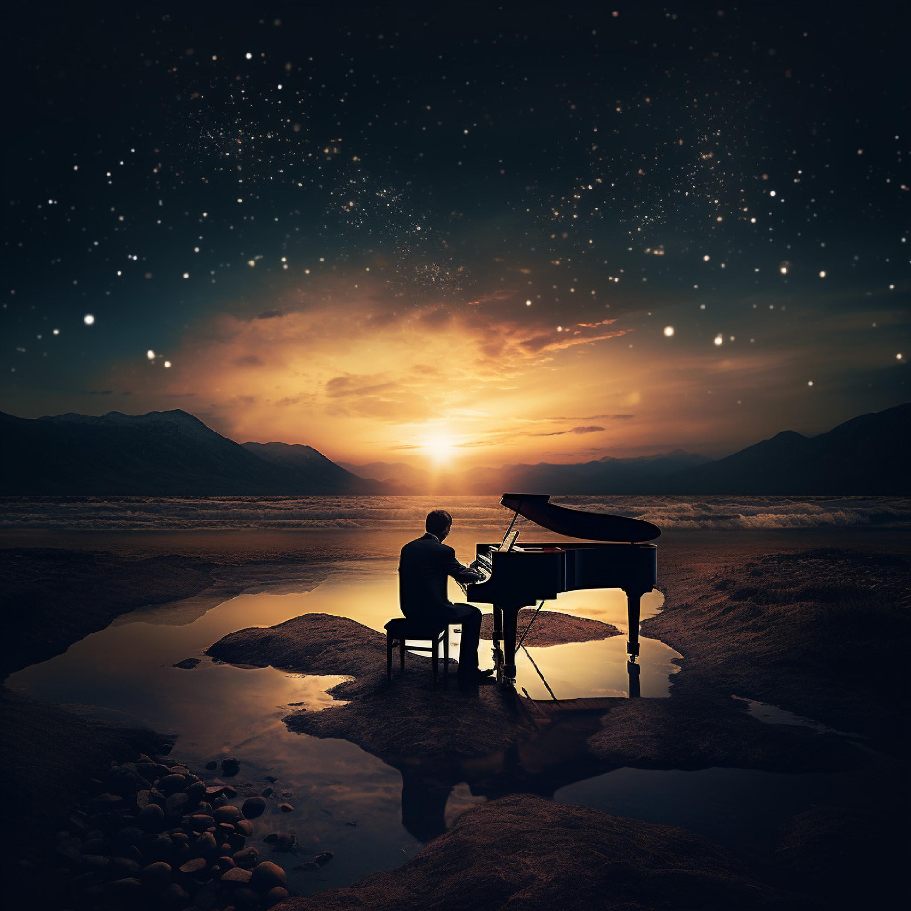 Instrumental Work Music - Jazz Piano Starlit Dreams