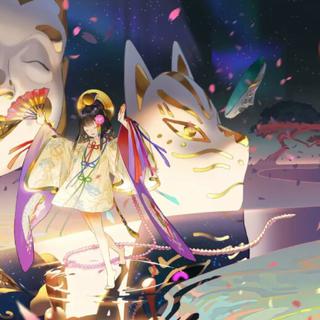 『和風』百鬼夜行·三味線