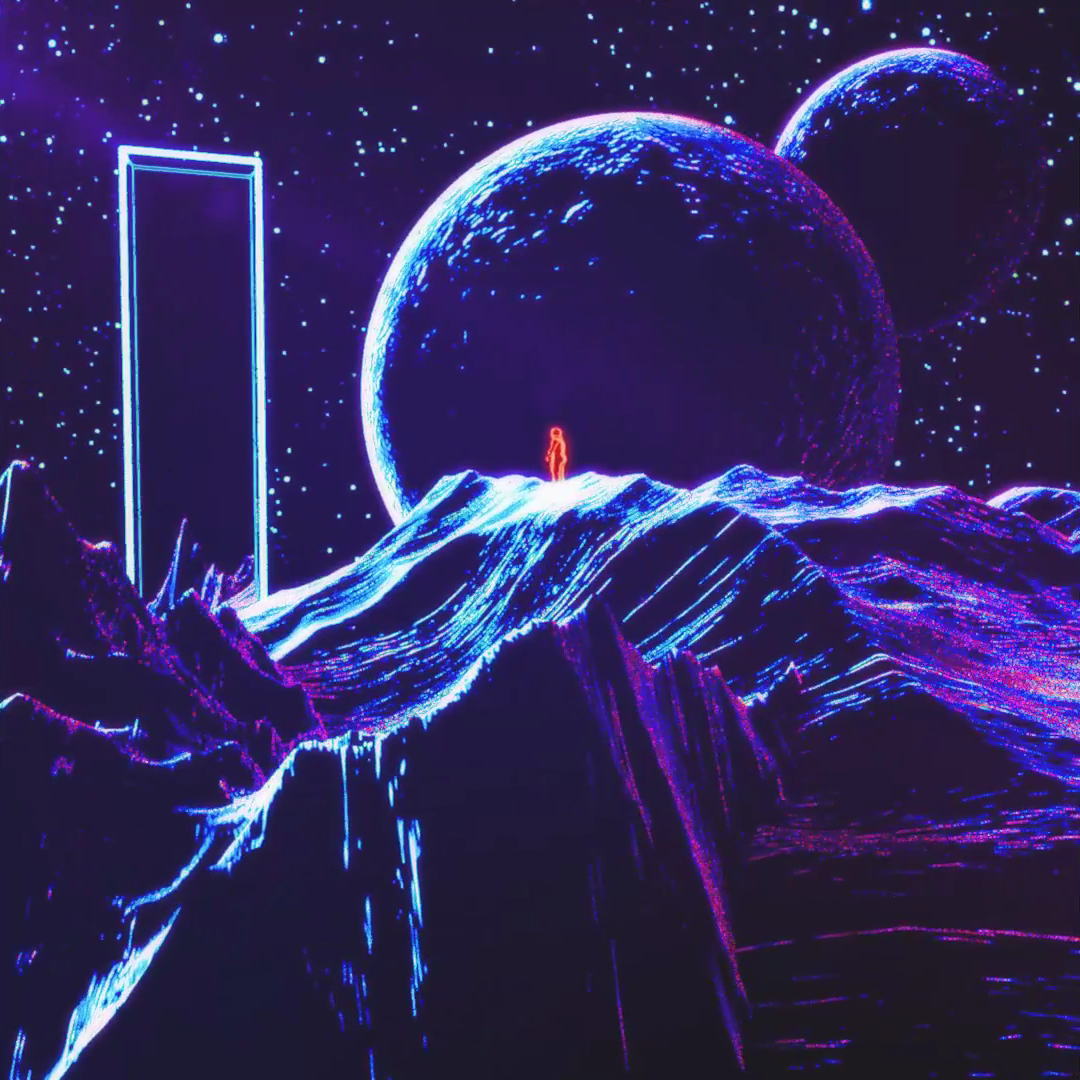 neon rain