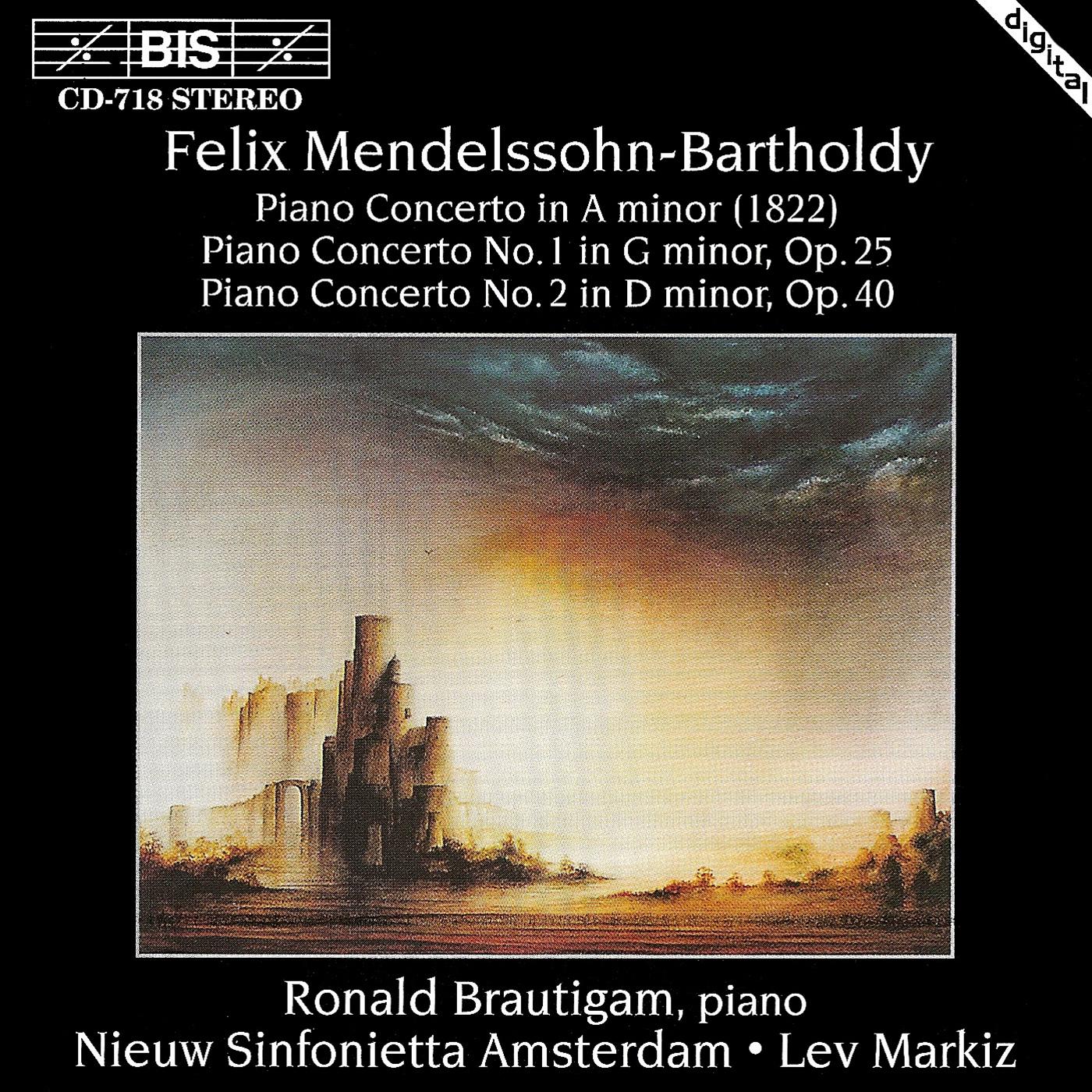 MENDELSSOHN: Piano Concertos