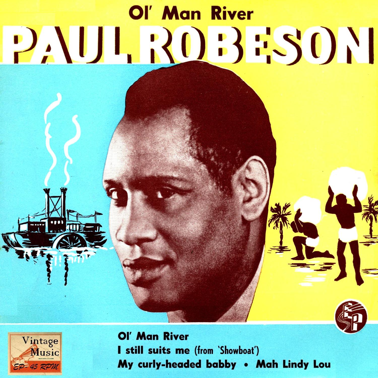 Vintage Vocal Jazz / Swing Nº 40 - EPs Collectors "Ol' Man River" Paul Robeson Bass - Baritone