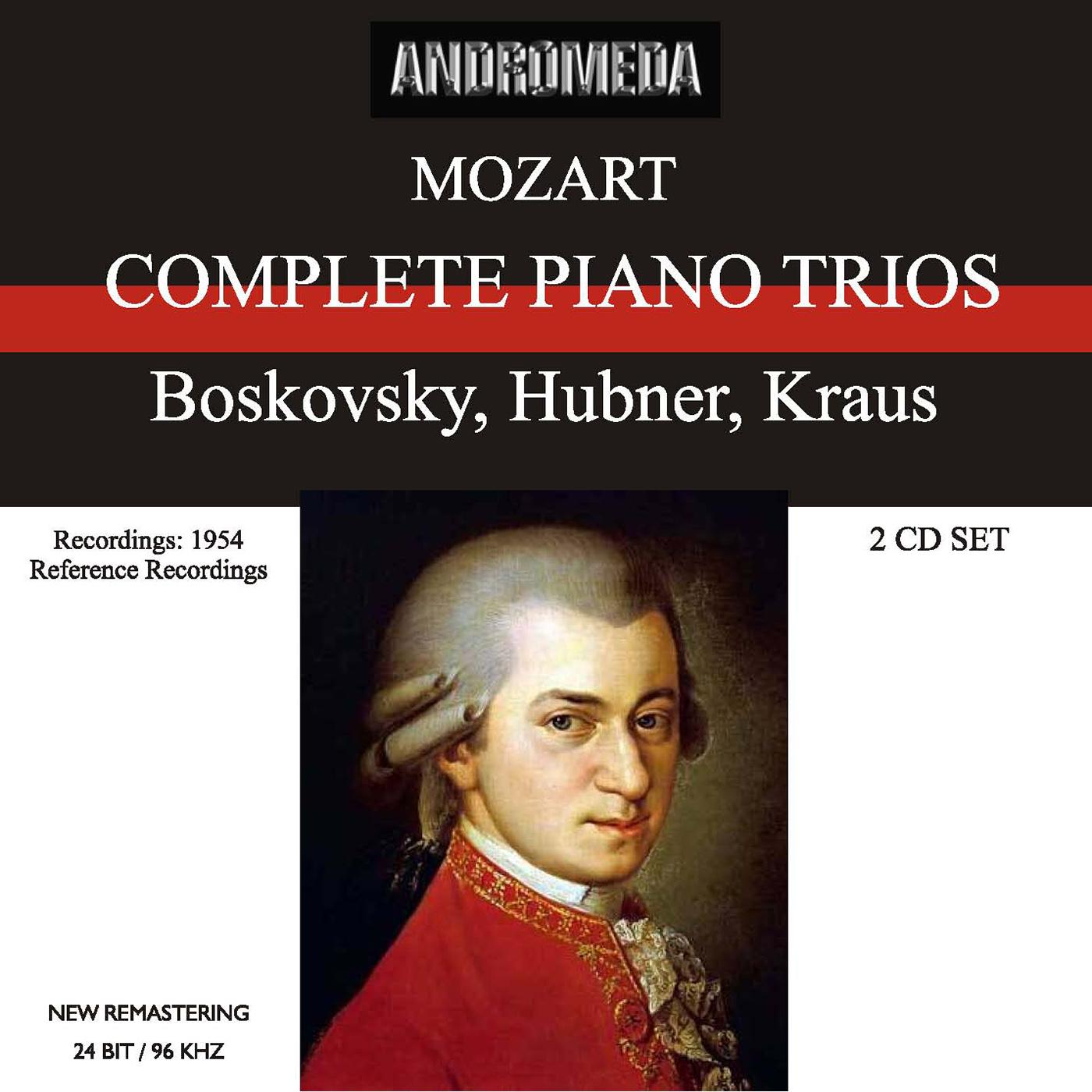 MOZART, W.A.: Piano Trios (Boskovsky, Hubner, Kraus) (1954)专辑