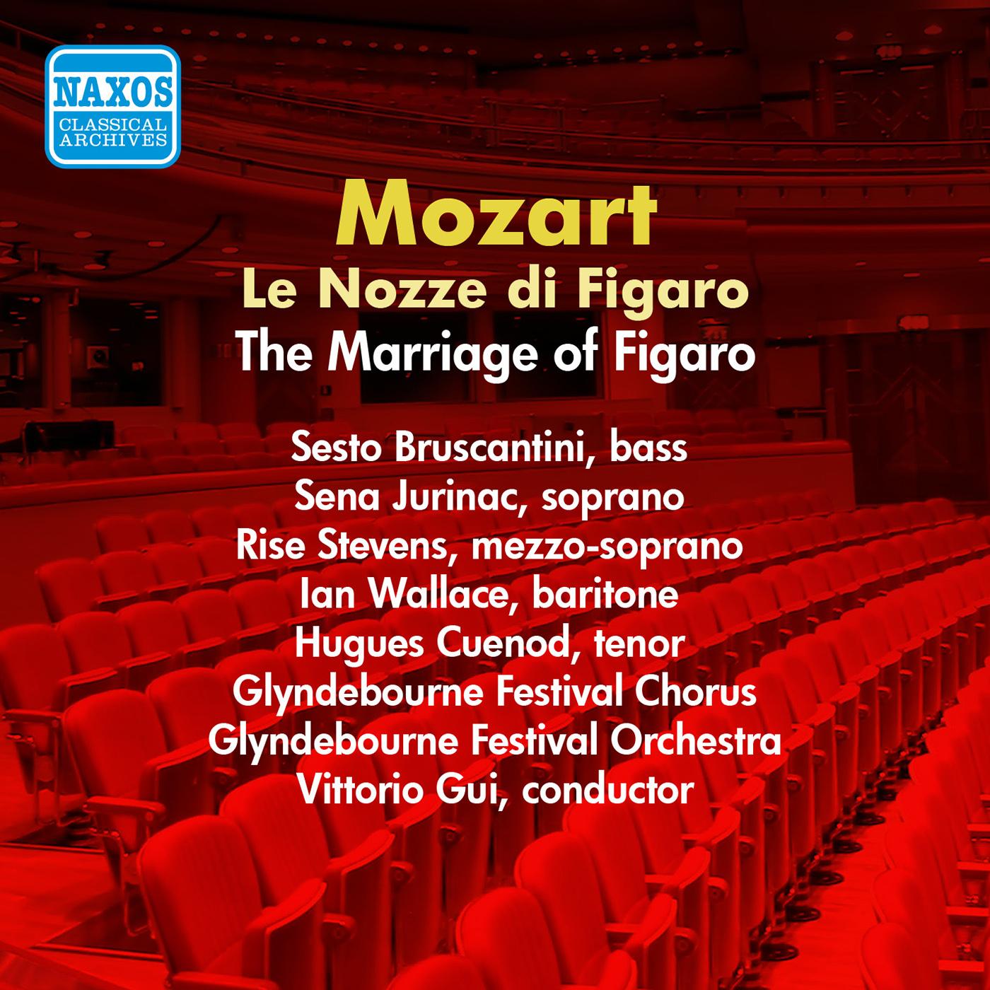 MOZART: Nozze di Figaro (Le) (Jurinac, Stevens, Bruscantinii) (1955)