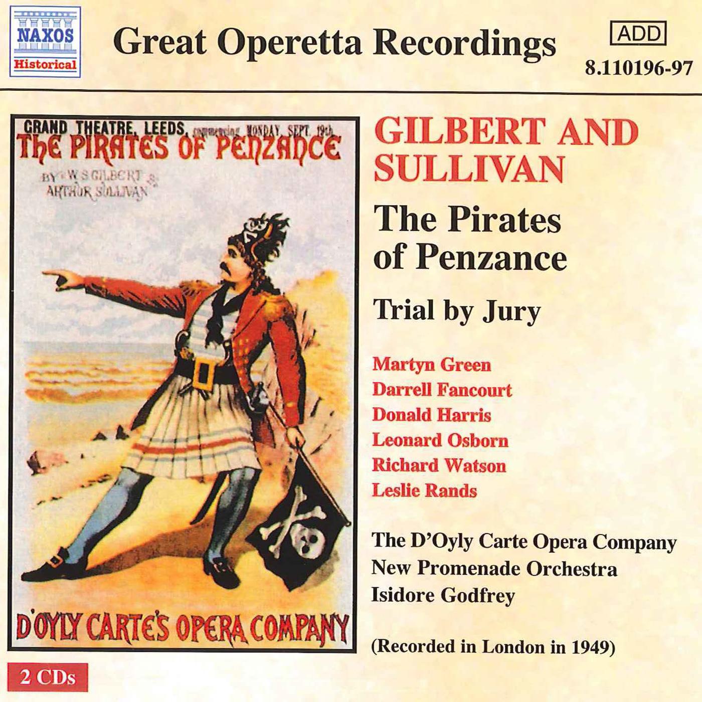 SULLIVAN: Pirates of Penzance / Trial by Jury (D'Oyly Carte) (1949)