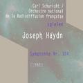 Carl Schuricht / Orchestre national de la Radiodiffusion française spielen: Joseph Haydn: Symphonie 