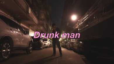 Drunk man