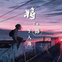 落日的海 - 将她葬于人海 （原版伴奏）