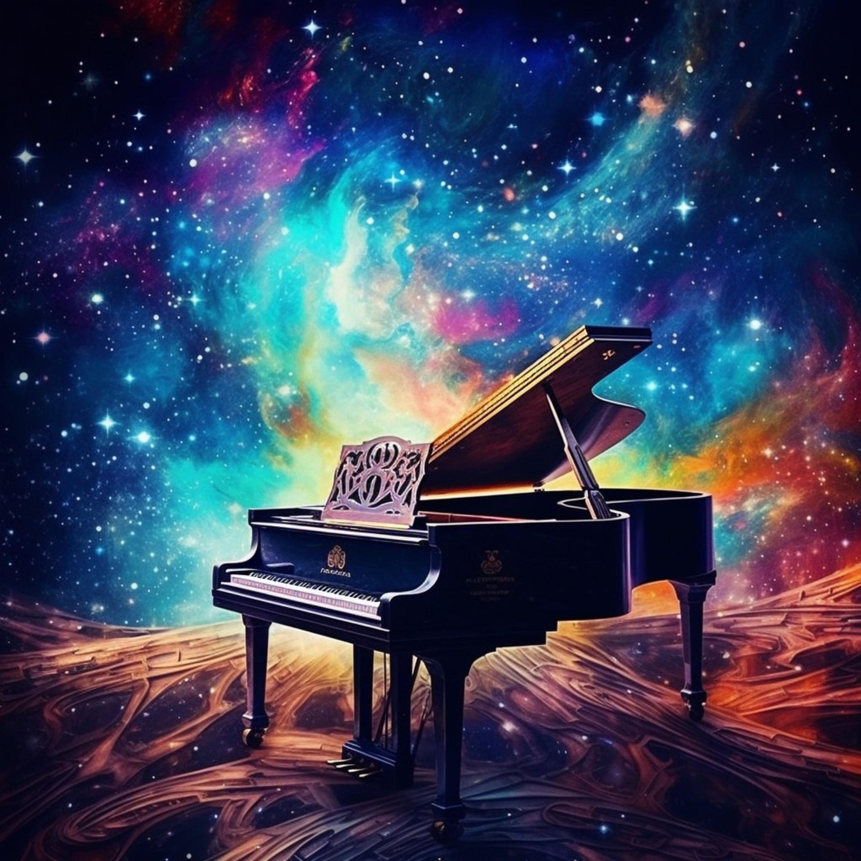 Relaxing Piano Music Universe - Elements Converge in Piano