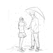 让雨下完