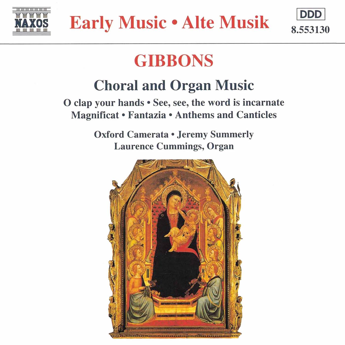 GIBBONS: Choral and Organ Music