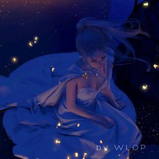 "月亮是夜晚的伤口”