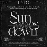 Sun goes down