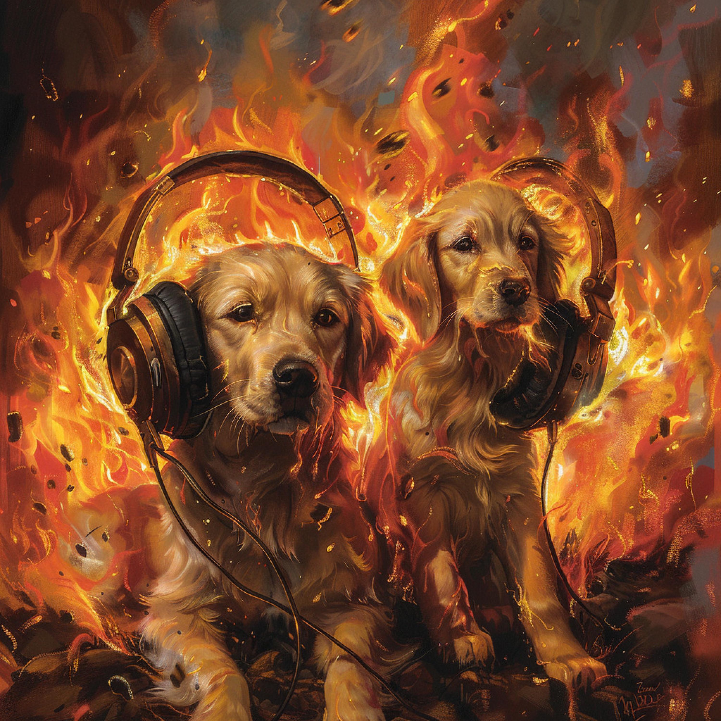 Dog Therapy Zone - Cozy Flame for Dogs