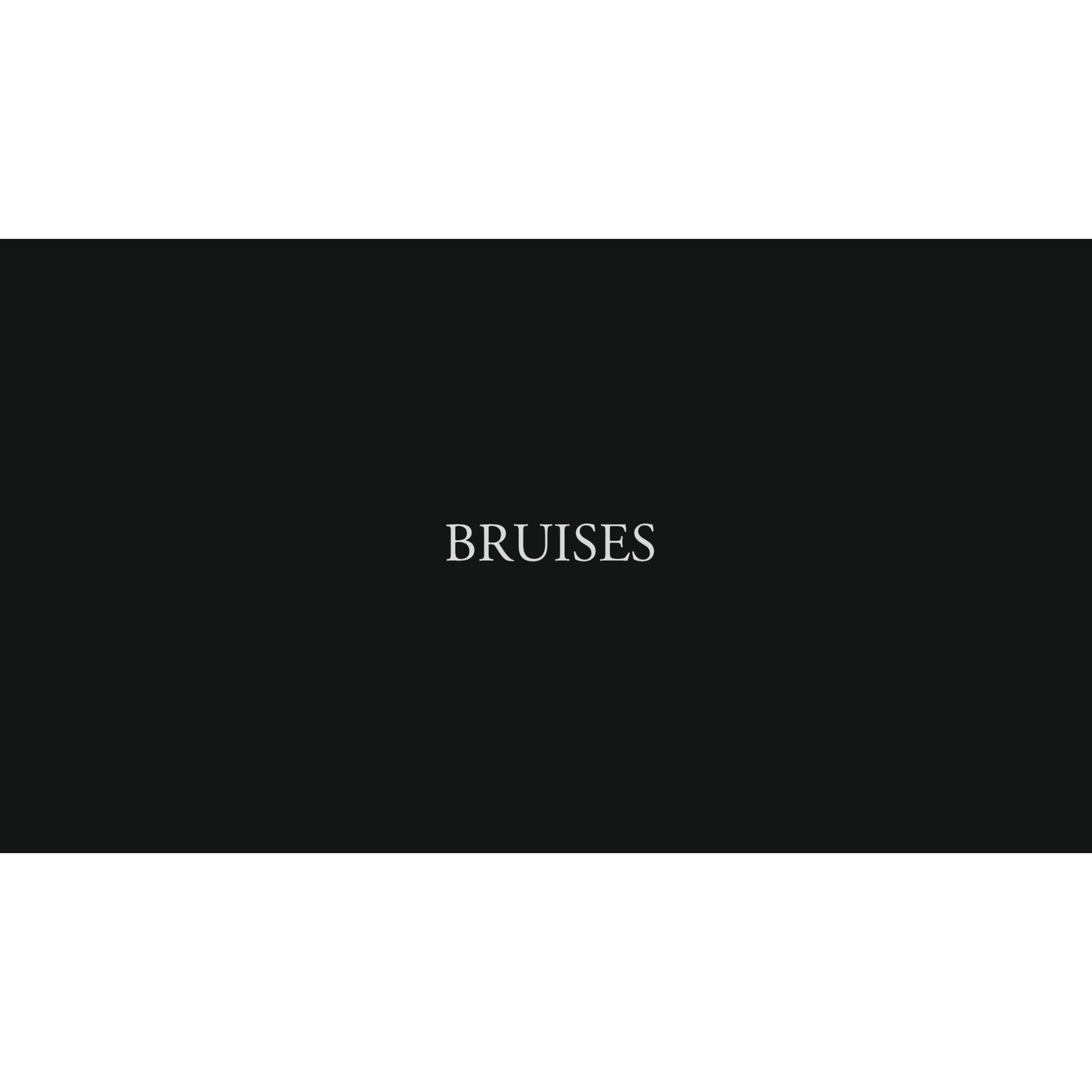 Bruises专辑