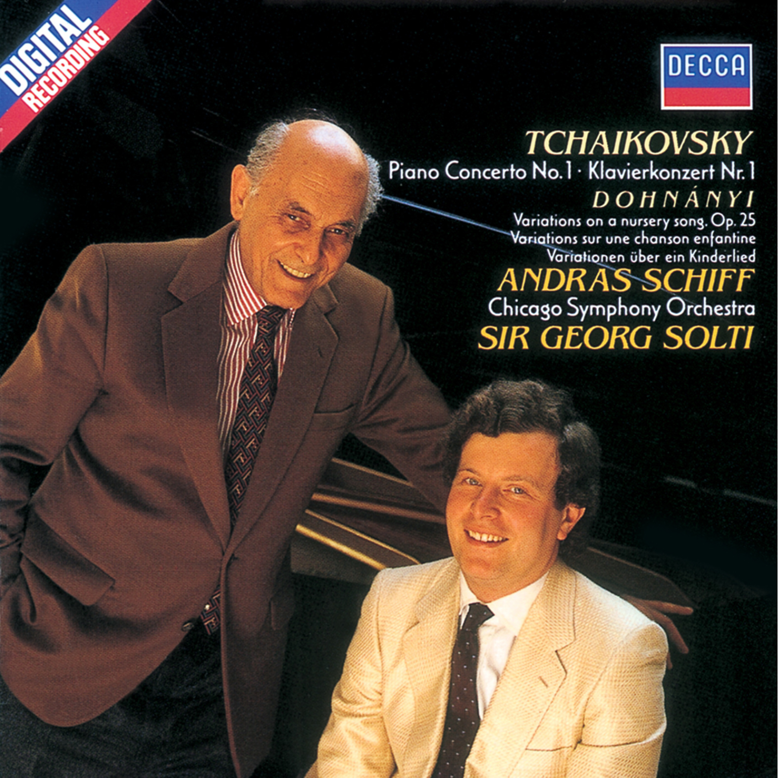 Tchaikovsky: Piano Concerto No. 1 - Dohnányi: Nursery Variations