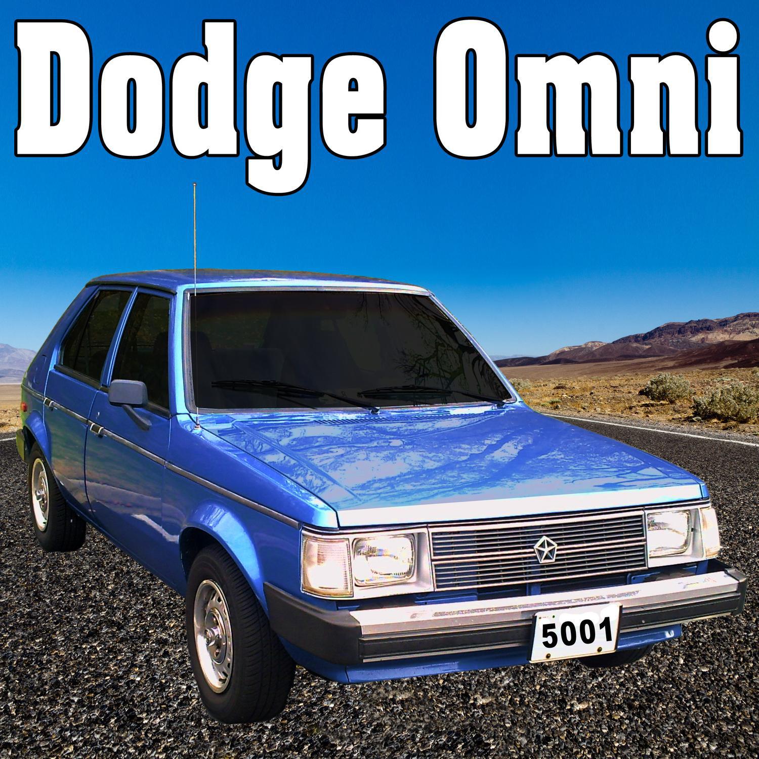 Dodge Omni Starts, Idles & Pulls Away at a Slow Speed, From Rear ...