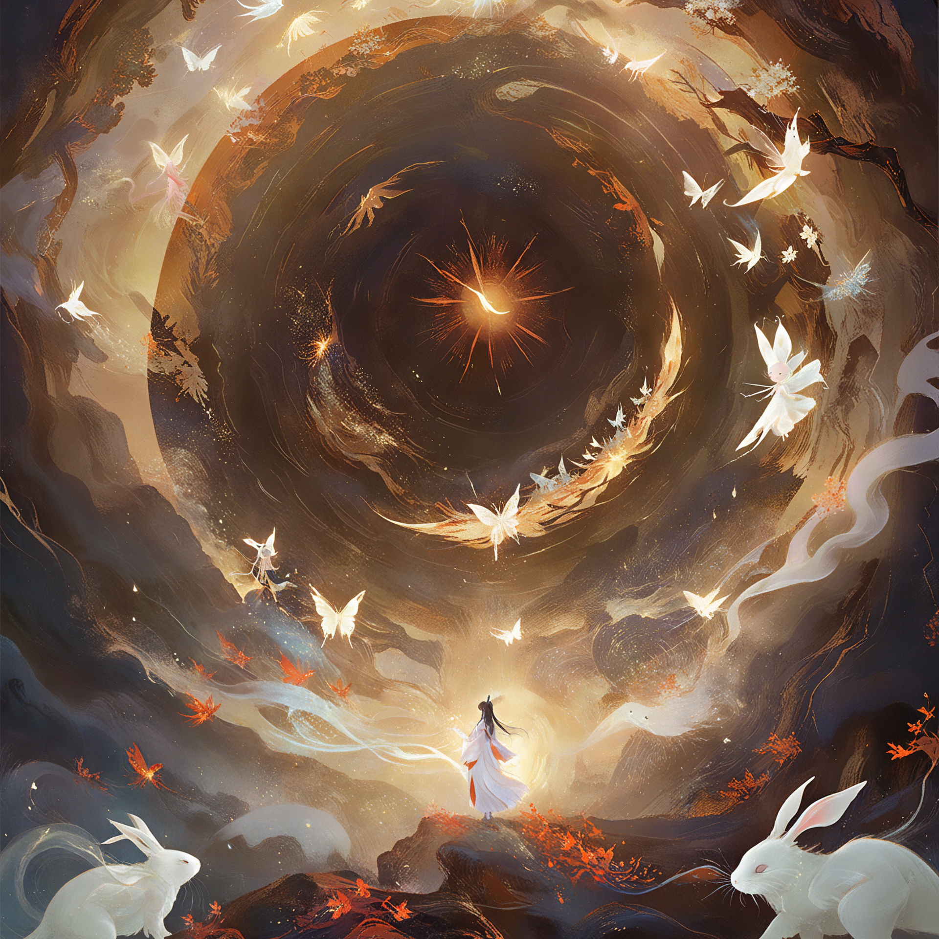 Light night dream fire