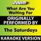 What Are You Waiting For (Karaoke Version) [Originally Performed By The Saturdays]专辑