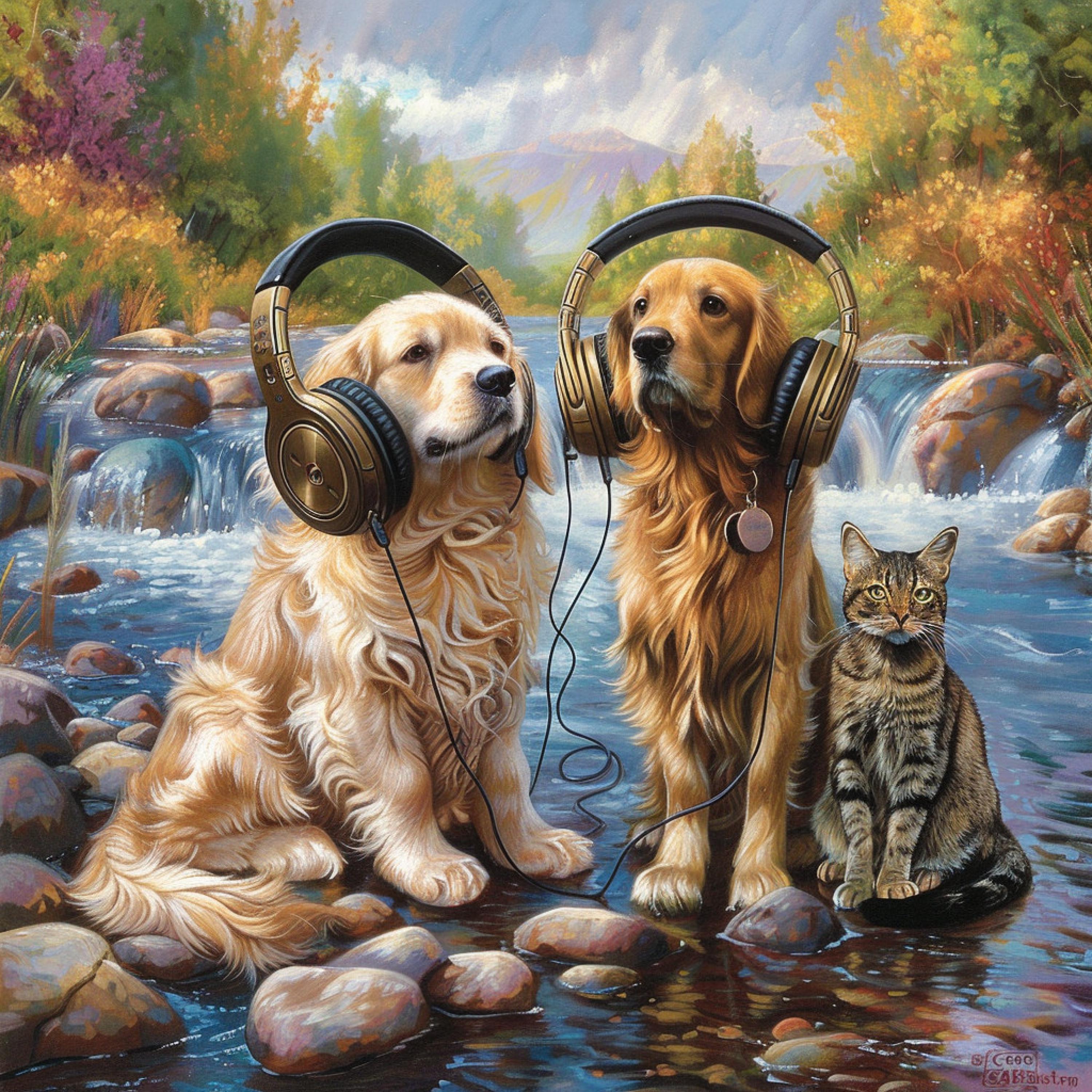 Calm Pets Music Academy - Relaxing River Pet's Joy