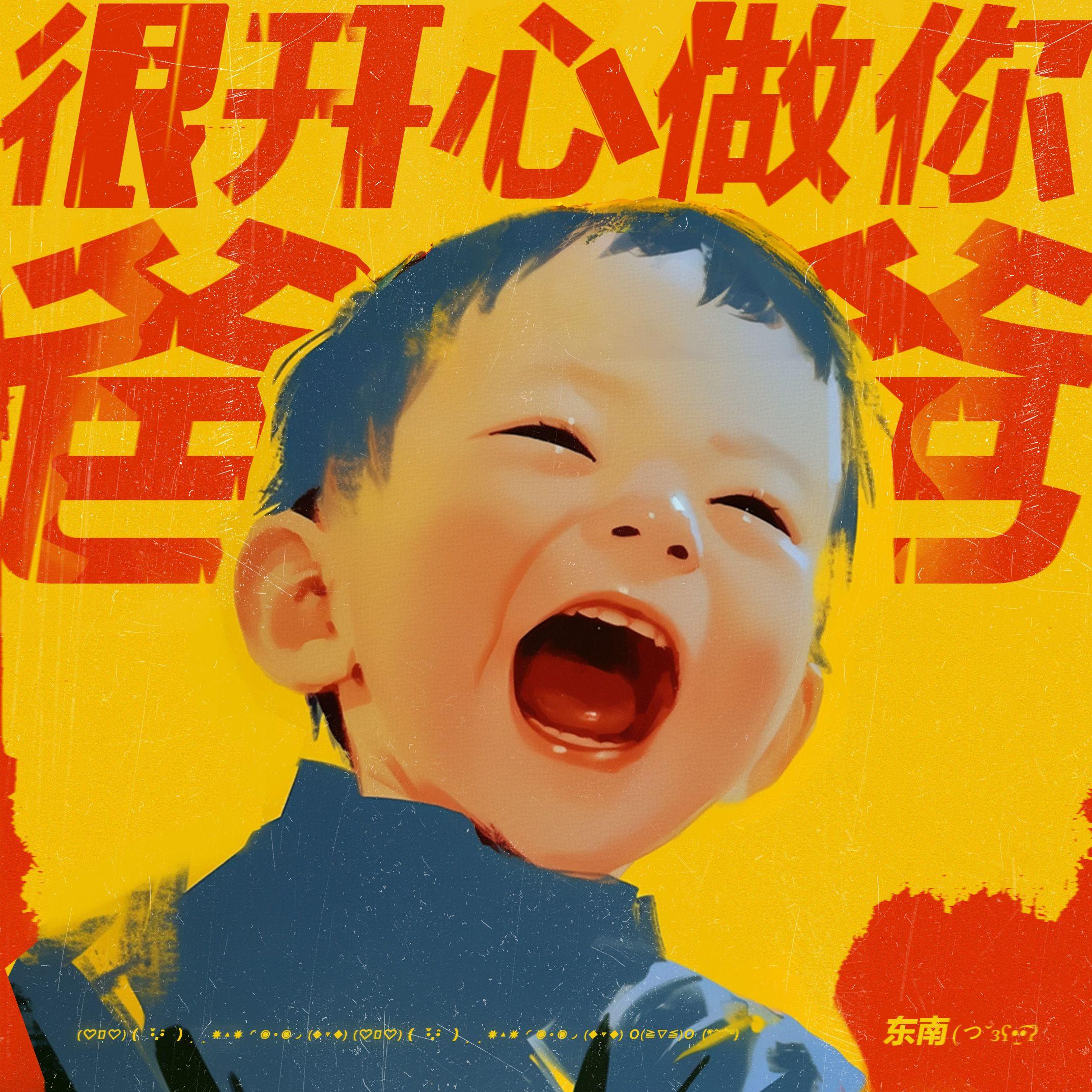 很开心做你爸爸