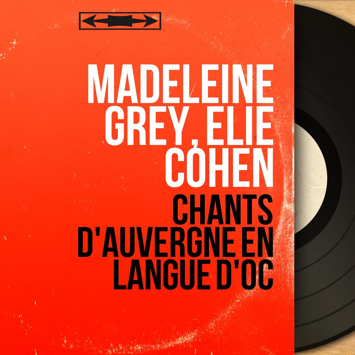 Chants d'auvergne en langue d'oc (Mono version)