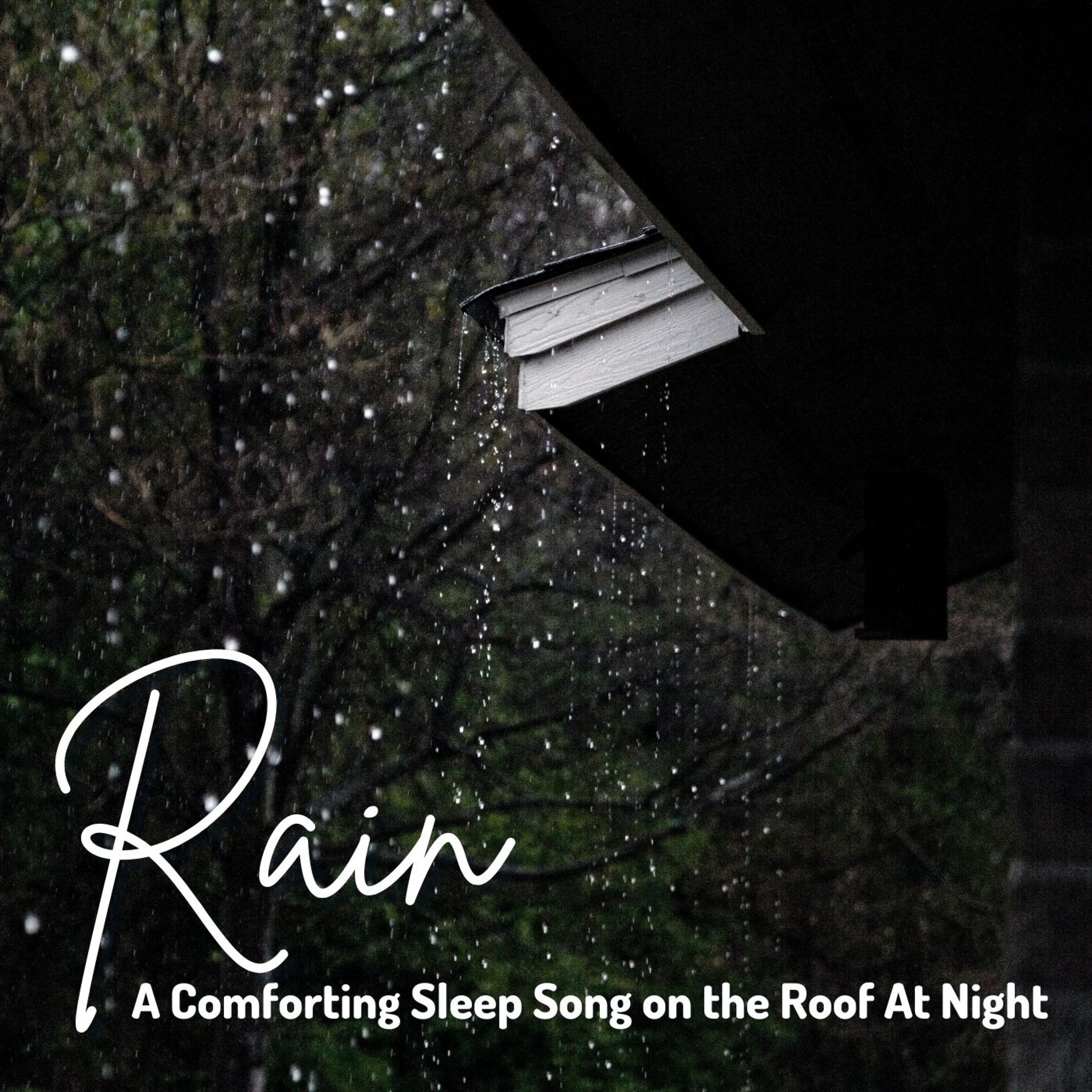 Rain: A Comforting Sleep Song on the Roof At Night