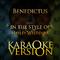 Benedictus (In the Style of Hayley Westenra) [Karaoke Version] - Single专辑