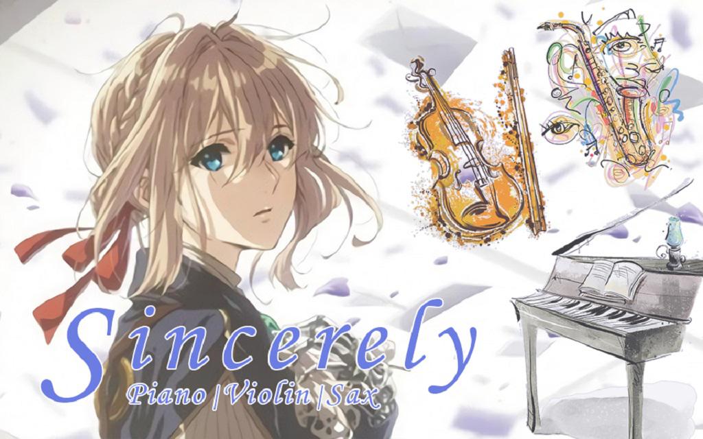 紫羅蘭永恆花園op sincerely(cover true)