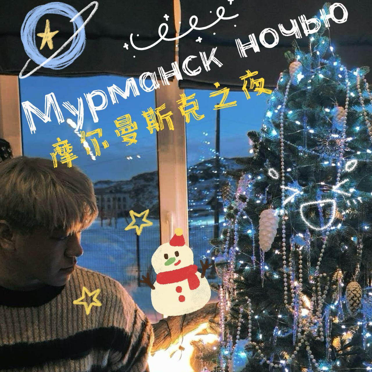 Мурманск ночью（摩尔曼斯克之夜）