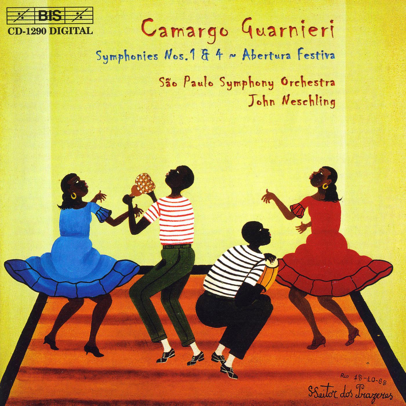 GUARNIERI: Symphonies Nos. 1 and 4 / Abertura Festiva