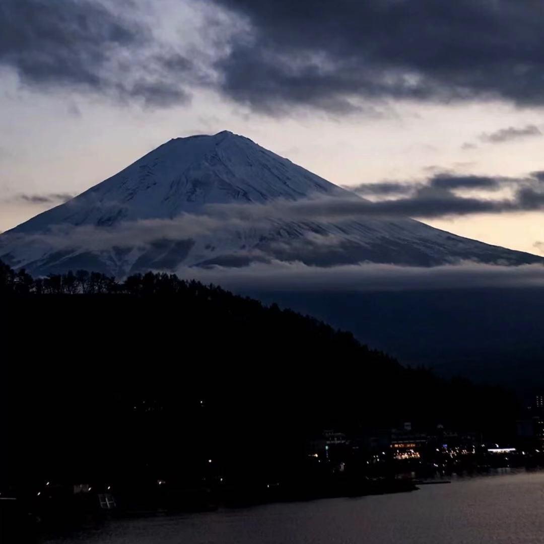 富士山的雪