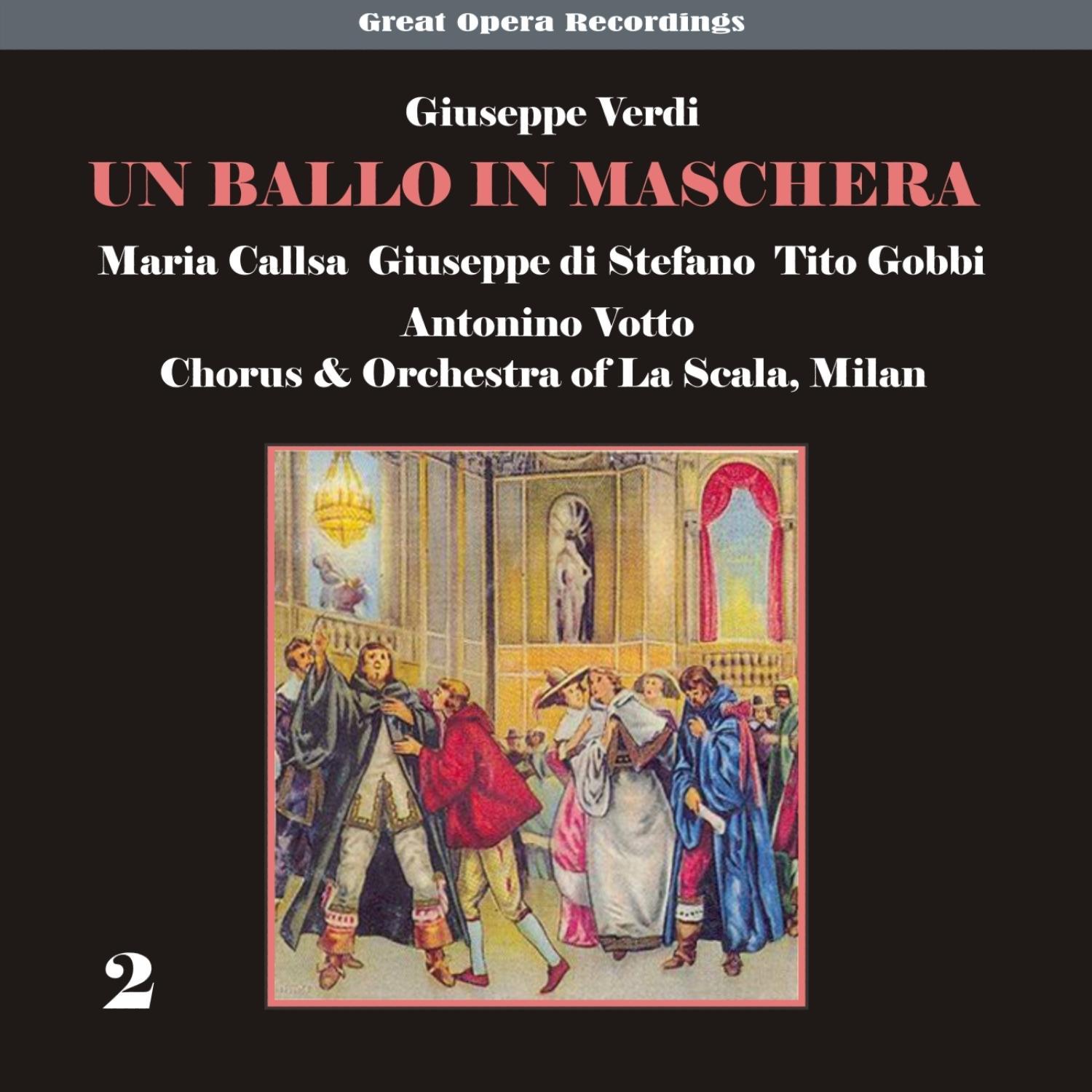 Giuseppe Verdi - Un ballo in maschera [1956], Vol. 2