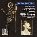 ALL THAT JAZZ, Vol. 45 - Billie Holiday: The Essentials, Vol. 3 (1952-1957)