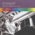 Sir Georg Solti - the first recordings as pianist and conductor, 1947-1958 (4 CDs)